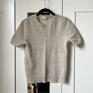 Cashmere Short Sleeved Sweater